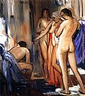 Joseph Kleitsch Nudes painting